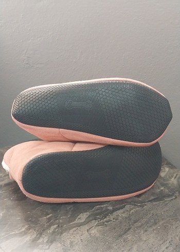 Kızlar için Pembe Sıcak Kürklü Ev Terliği 36 - Görsel 5