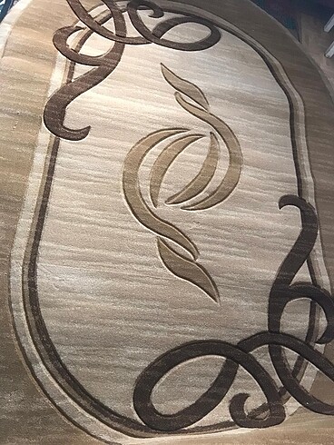 6 m2 oval oyma. Halı