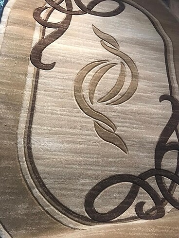 Diğer 6 m2 oval oyma. Halı