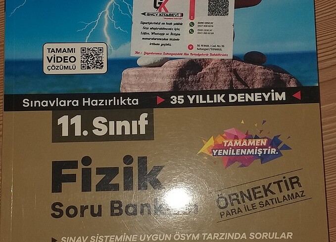 11.sınif fizik soeu bankası