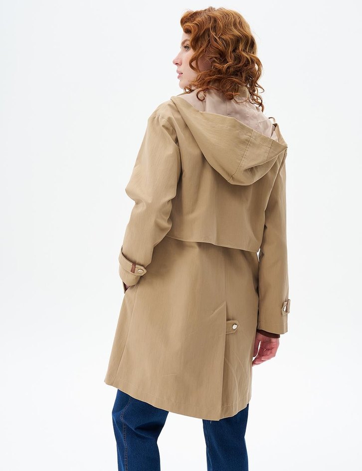 Kayra Trençkot Kap 36 -38 beden - Görsel 5