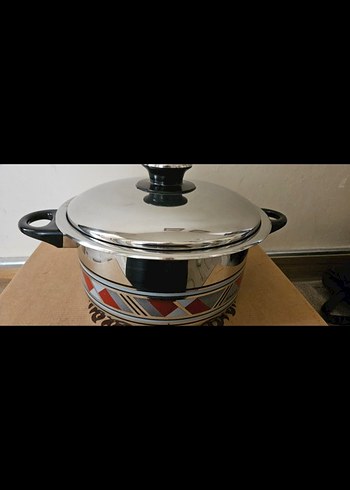 Emsan Dekorlu Tencere 22 cm - Görsel 3