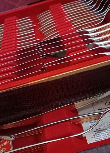 JUMBO kaşık çatal bıçak takımı - Görsel 7