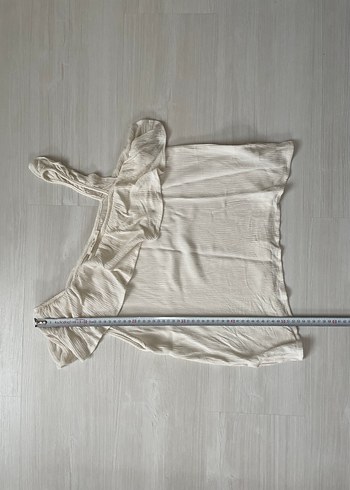 Tek Omuz Fırfırlı Bluz - Görsel 6