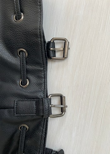 Koton siyah torba çanta - Görsel 7