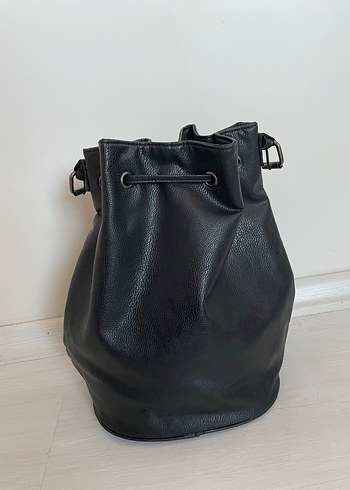 Koton siyah torba çanta - Görsel 2