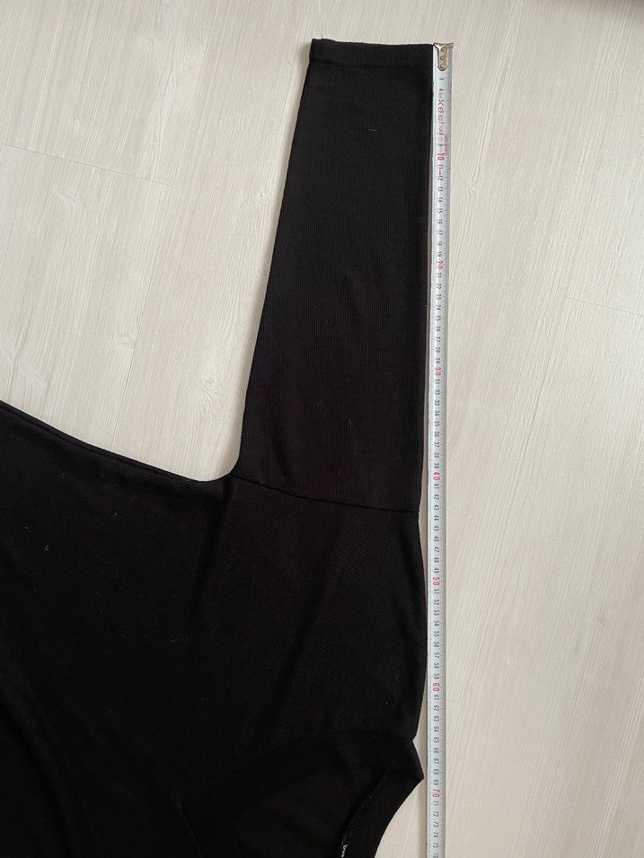 Siyah V Yaka Salaş Kazak - Görsel 5