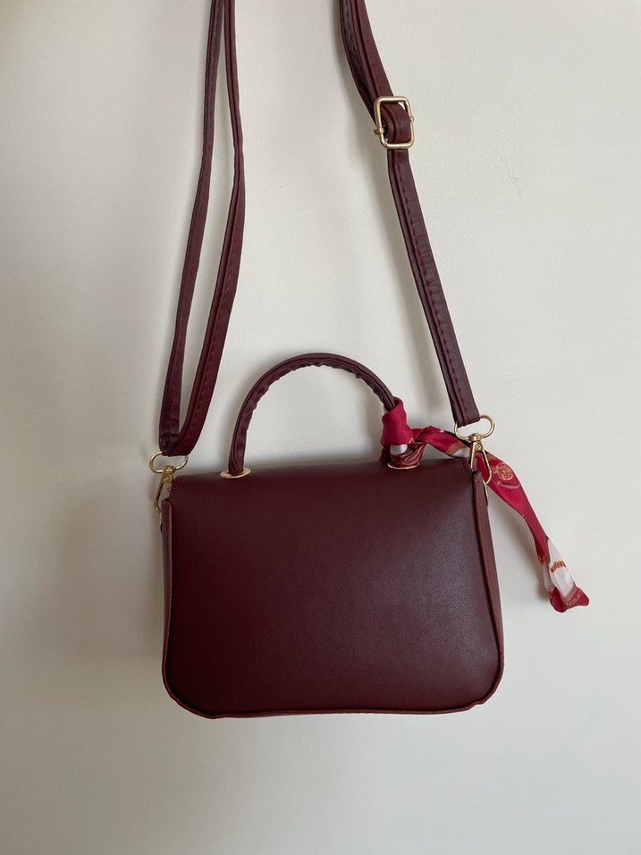 Bordo Çanta - Görsel 2