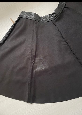 Siyah Deri Etek - Görsel 6