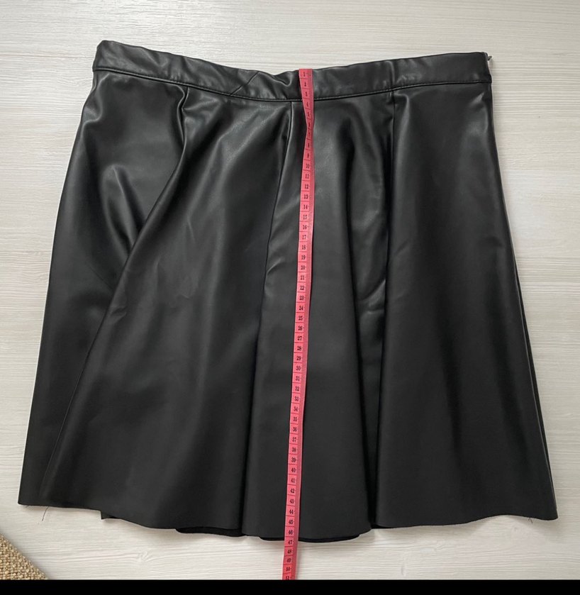 Siyah Deri Etek - Görsel 5