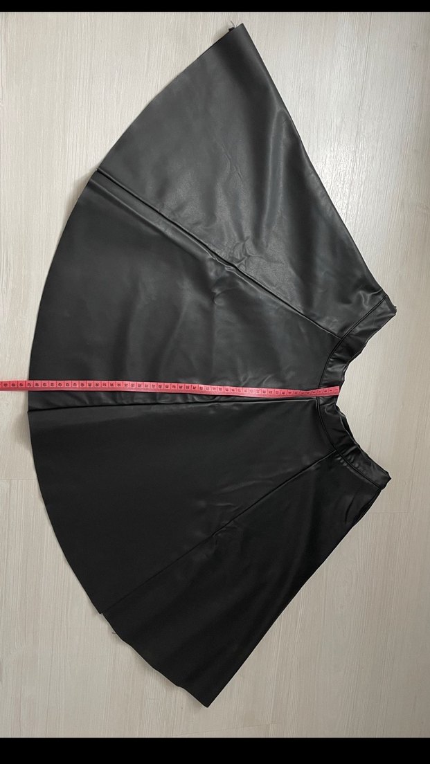 Siyah Deri Etek - Görsel 4