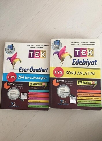 Konu anlatımlı ve roman özetli Edebiyat kitabı