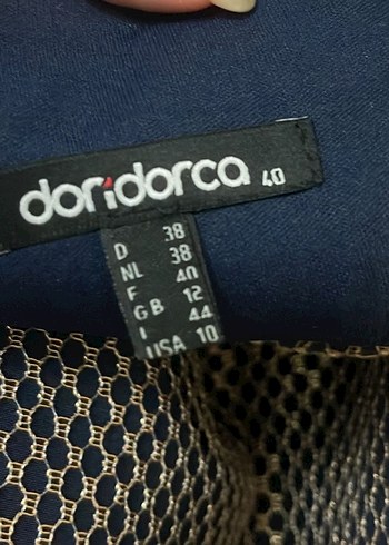 Klasik Lacivert Midi Abiye Elbise - Görsel 4