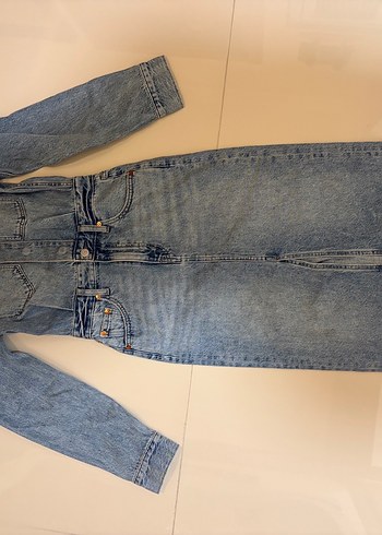 Levis Etiketli Kot Elbise