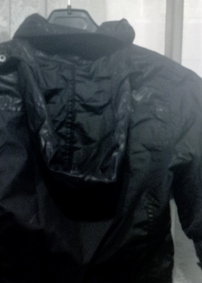 Budmil marka şapkalı yağmur rüzgar montu  - Görsel 2