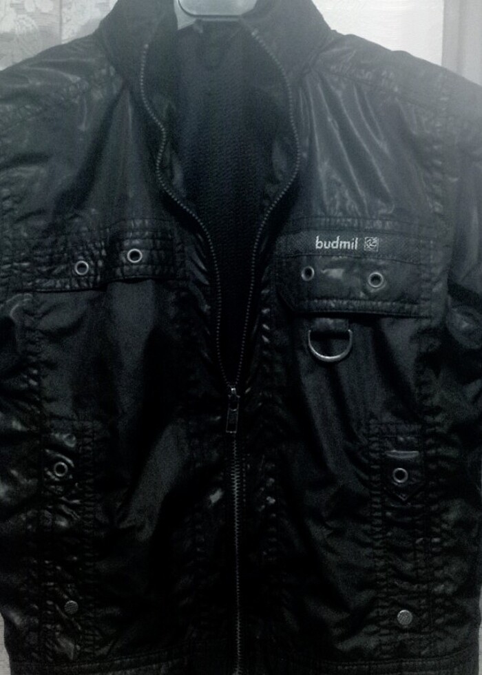 Budmil marka şapkalı yağmur rüzgar montu  - Görsel 4