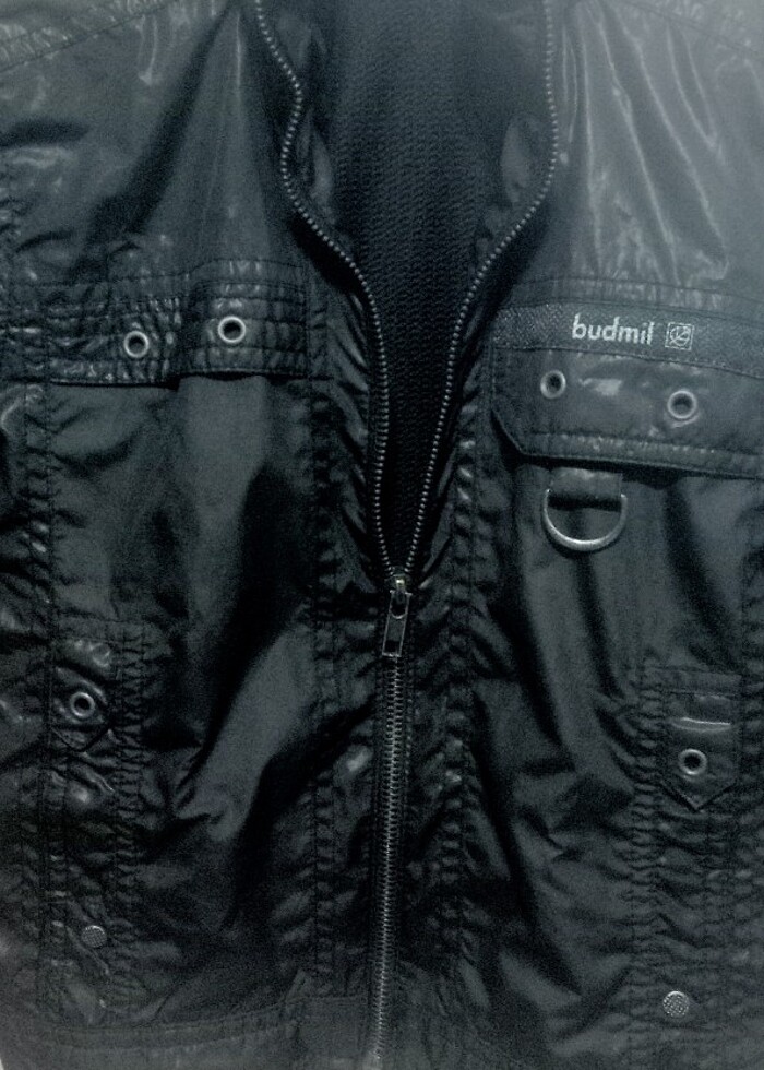 Budmil marka şapkalı yağmur rüzgar montu  - Görsel 5