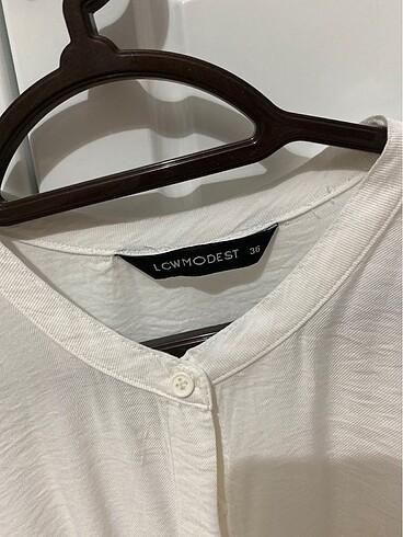 Beyaz şık gömlek - Görsel 4