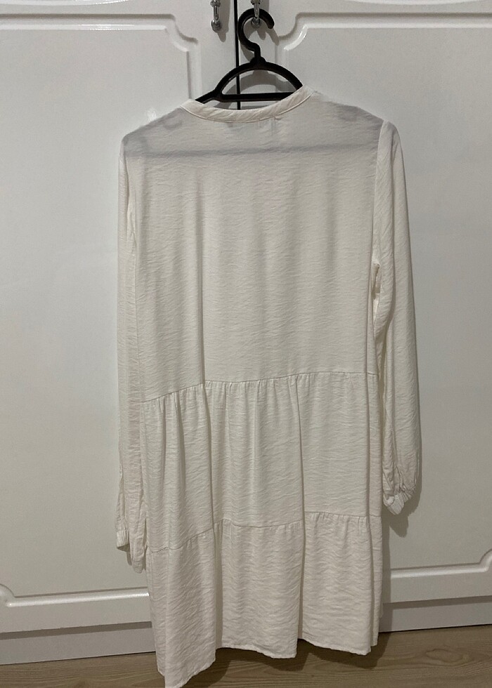 Beyaz şık gömlek - Görsel 5