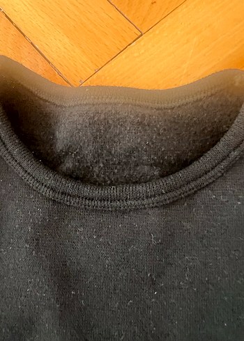 Siyah Çocuk Uzun Kollu termal Atlet - Görsel 3