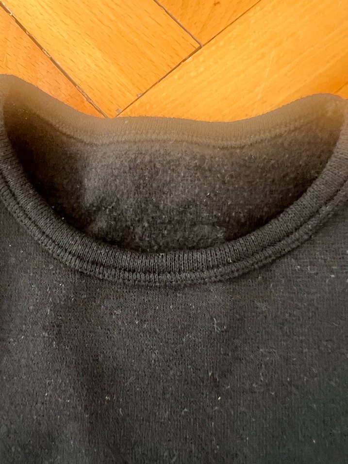 Siyah Çocuk Uzun Kollu termal Atlet - Görsel 3