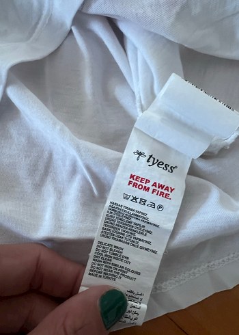 Kız Çocuk Baskılı Kısa Kollu Pamuklu Tişört - Görsel 3