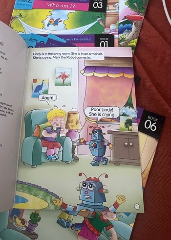 Lindy ve Robot Arkadaşları 2 - Çocuk Kitabı - Görsel 5