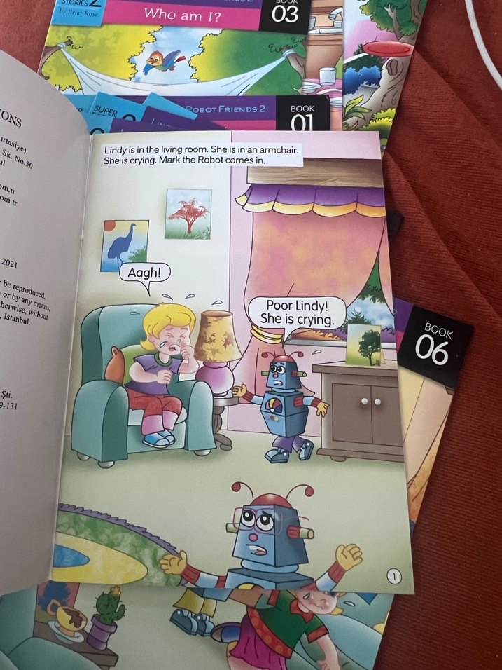 Lindy ve Robot Arkadaşları 2 - Çocuk Kitabı - Görsel 5