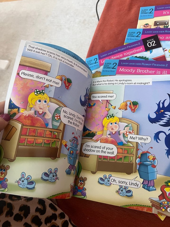 Lindy ve Robot Arkadaşları 2 - Çocuk Kitabı - Görsel 4