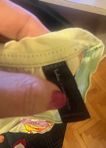 deFacto yeşil kolsuz erkek tişört - Görsel 5