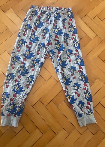 lcw Gri Erkek Çocuk sonic desen pijama alti - Görsel 2