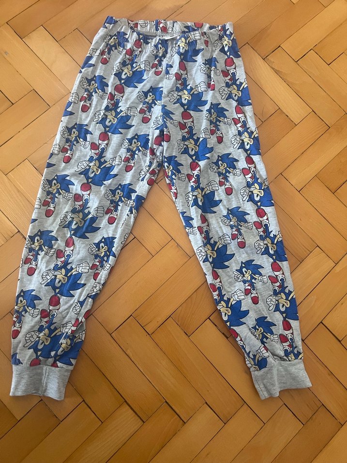 lcw Gri Erkek Çocuk sonic desen pijama alti - Görsel 2