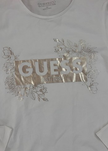 guess Uzun Kollu Kız Çocuk Tişörtü - Görsel 2