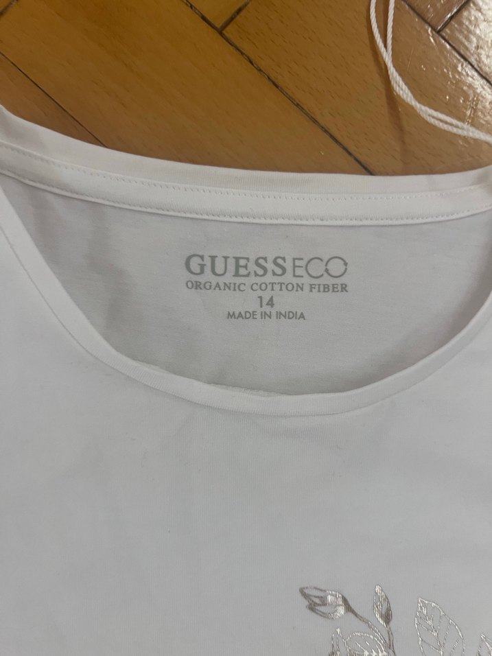 guess Uzun Kollu Kız Çocuk Tişörtü - Görsel 3