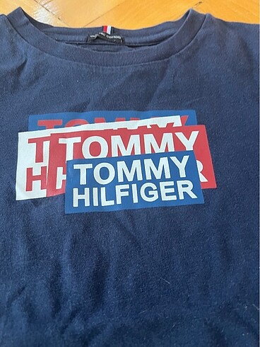 Tommy Hilfiger lacivert tommy Hillfiger tişört