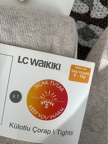 lcw kiz cocuk kulotlu corap - Görsel 5