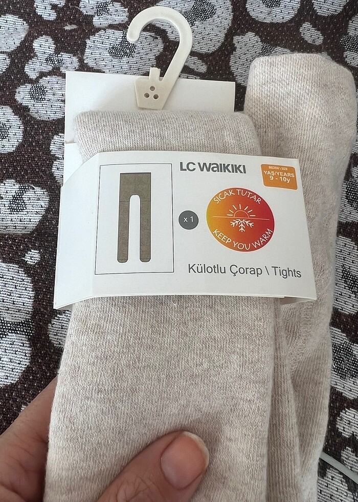 lcw kiz cocuk kulotlu corap - Görsel 2