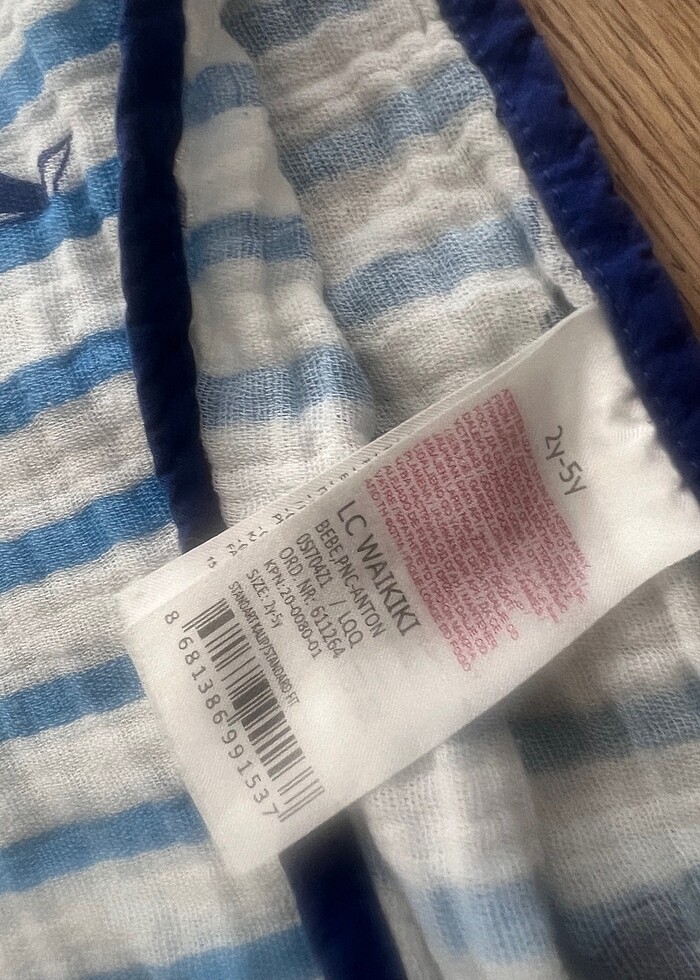 LC Waikiki erkek çocuk peştemal bornoz - Görsel 3