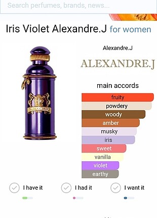 Aleksandre J iris