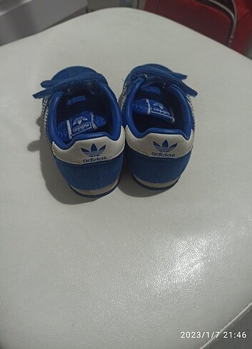 21 Beden lacivert Renk #adidas bebek spor ayakkabı