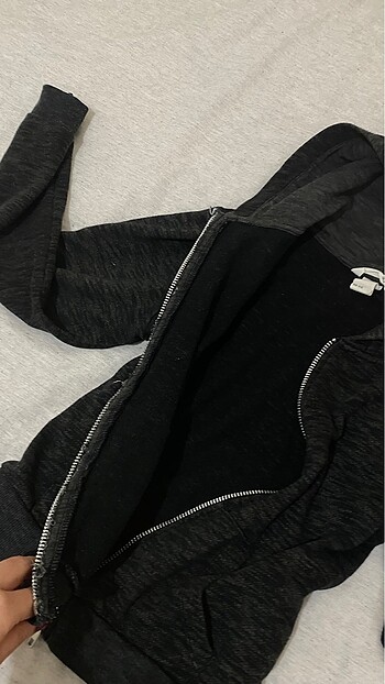 H&M hm gri crop hırka