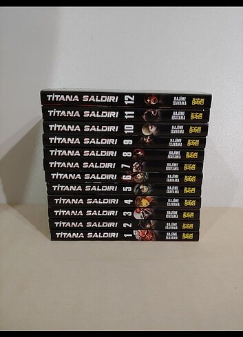 Titana Saldırı 7 8 9 10 manga