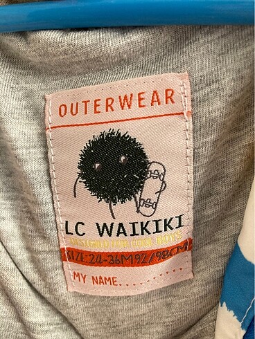 24-36 Ay Beden Lcwaikiki çocuk yağmurluk