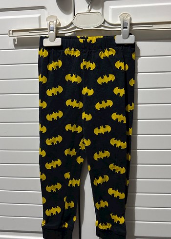 Siyah Batman Baskılı Uzun Kollu Çocuk Takımı - Görsel 3