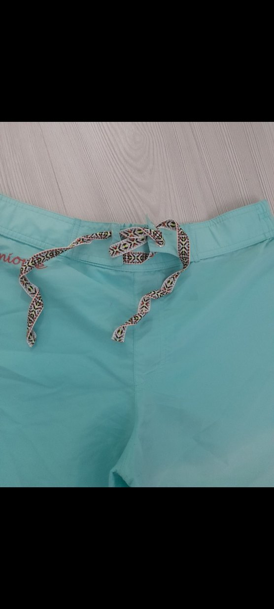 Renkli Bağcıklı kadın şort  38 beden uyumlu - Görsel 3
