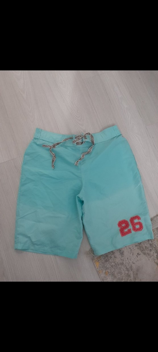 Renkli Bağcıklı kadın şort  38 beden uyumlu - Görsel 5