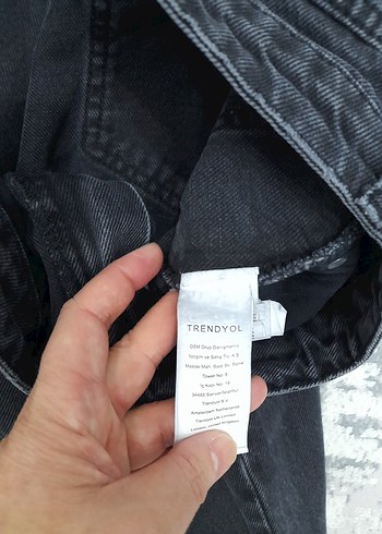 38 Beden siyah Renk Siyah Loose Fit Kadın Kot Pantolon cok kalıtelı malı var
