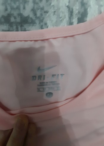 Pembe Mini Spor Üst, Yüksek Yakalı, Kısa Kollu - Görsel 5
