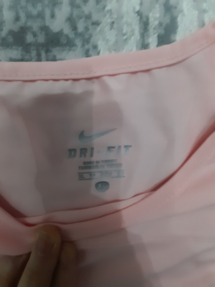 Pembe Mini Spor Üst, Yüksek Yakalı, Kısa Kollu - Görsel 5