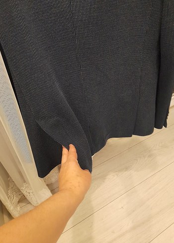 m Beden gri Renk Düğmeli Erkek Ceket M beden fıt
